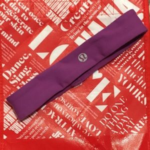 🍋lululemon purple hair tamer